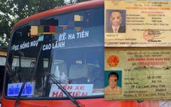 An Giang: Phát hiện tài xế xe khách sử dụng giấy phép lái xe mua qua Zalo