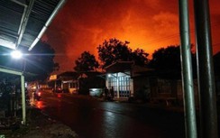 Video hiện trường kinh hoàng vụ nổ nhà máy lọc dầu ở Indonesia