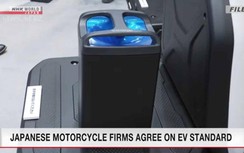 "Tứ đại gia" xe máy Nhật Bản bắt tay chế tạo pin dùng chung