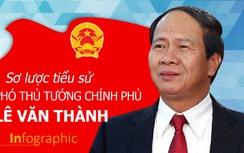 Infographic: Sơ lược tiểu sử tân Phó Thủ tướng Lê Văn Thành