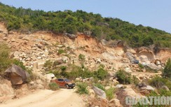 Khánh Hòa sẽ xử lý nghiêm nạn khai thác đất đá trái phép quy mô lớn
