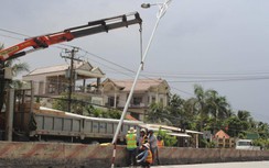 Lắp đặt 40km đèn chiếu sáng trên QL1 đoạn qua Tiền Giang