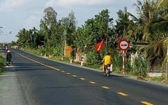 Thảm bê tông nhựa mặt đường tuyến Quản Lộ - Phụng Hiệp đạt 100%