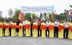 Long An: Khánh thành 17 cầu nông thôn ở huyện biên giới Tân Hưng, Vĩnh Hưng