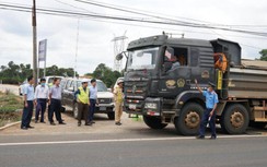 Tăng cường xử lý, xe chở quá tải giảm hẳn trên đường Hồ Chí Minh