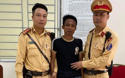 Trộm xe ở Thanh Hoá tẩu thoát ra Hà Nội thì bị CSGT bắt giữ
