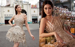Hoa hậu Khánh Vân mang chợ Bến Thành đến Miss Universe tại Mỹ