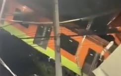 Sập cầu đường sắt Mexico khiến gần 100 người thương vong