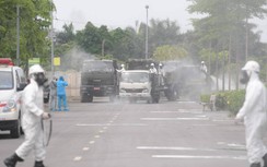 Cận cảnh quân đội "tấn công" ổ dịch Covid-19 tại Bệnh viện Bệnh Nhiệt đới