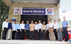 PCC1 và Điện lực Miền Nam tặng 3 căn nhà tình thương tại Long An