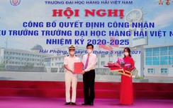 Công bố quyết định công nhận Hiệu trưởng trường Đại học Hàng hải Việt Nam