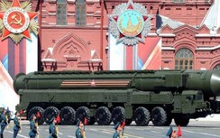 Toàn cảnh lễ duyệt binh mừng Ngày Chiến thắng tại Quảng trường Đỏ, ở Moscow