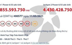 Kết quả xổ số Vietlott 11/5: Tìm người may mắn trúng giải khủng gần 38 tỷ