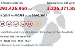 Kết quả xổ số Vietlott 20/5: Tìm người may mắn trúng giải khủng hơn 45 tỷ