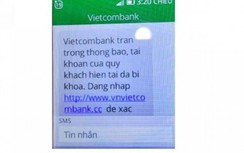 Vietcombank tiếp tục cảnh báo hiện tượng mạo danh tin nhắn thương hiệu