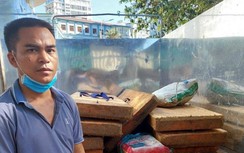 Bắt giữ ô tô tải đông lạnh "trung chuyển" gỗ lậu tại Thừa Thiên Huế