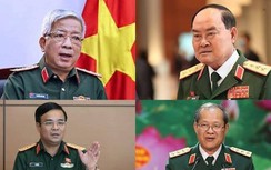 Bốn Thượng tướng thôi giữ chức Thứ trưởng Bộ Quốc phòng