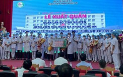 Nghệ An chi viện 52 y bác sĩ sang Hà Tĩnh hỗ trợ chống dịch Covid-19