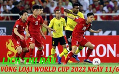 Lịch thi đấu, trực tiếp vòng loại World Cup 2022 khu vực châu Á ngày 11/6