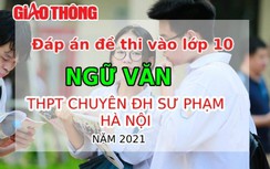 Đề thi vào lớp 10 môn Ngữ văn trường THPT Chuyên ĐH Sư Phạm Hà Nội