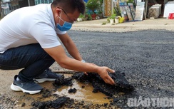 Vụ rải bê tông nhựa trên vũng nước "vá" QL27: Sở GTVT Lâm Đồng báo cáo gì?