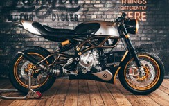 Chiêm ngưỡng xe mô tô Cafe Racer được dát vàng