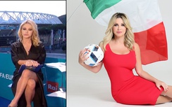 Nữ MC lộ chỗ nhạy cảm khi bình luận EURO 2020 trên truyền hình là ai?