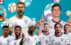 Anh vs Đức: Cặp đấu nhiều duyên nợ nhất tại vòng 1/8 EURO 2020