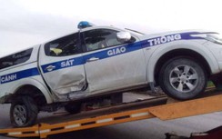 Xe CSGT va chạm xe máy điện, 1 nữ sinh tử vong: Tài xế không có nồng độ cồn