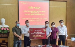 TNI King Coffee tặng máy thở cho bệnh viện dã chiến ở Bắc Giang