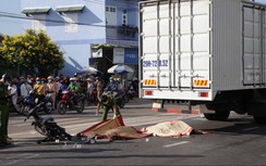 Ninh Thuận: Va chạm xe tải lúc sang đường, cặp vợ chồng tử vong thương tâm
