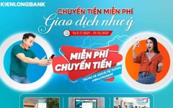 Kienlongbank miễn phí chuyển tiền trong và ngoài hệ thống