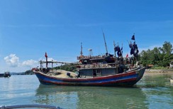 Một thuyền viên bị trôi giạt từ biển Hải Phòng sang Quảng Ninh