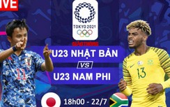 Link xem trực tiếp U23 Nhật Bản vs U23 Nam Phi, bảng A Olympic 2021