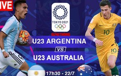 Link xem trực tiếp U23 Argentina vs U23 Australia, bảng C Olympic 2021