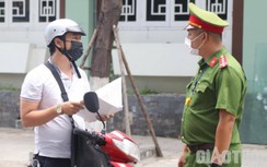 Đà Nẵng: Lập chốt dừng hàng trăm lượt xe kiểm tra ngẫu nhiên người đi đường