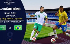 Nhận định, dự đoán kết quả, soi kèo U23 Ả Rập Xê Út vs U23 Brazil