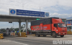 Phân luồng, chống ùn tắc giao thông trên cao tốc Đà Nẵng - Quảng Ngãi