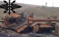 Armenia tung video xe tăng T-90 Azerbaijan bị đạn pháo bắn nát