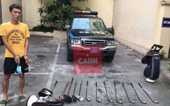 Bắt thanh niên đập cửa ô tô, trộm tài sản ở Hà Nội