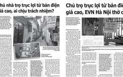 Chủ trọ bán điện giá cao: Hà Nội thừa nhận có, Bộ Công thương bảo “làm tốt”