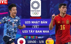 Link xem trực tiếp U23 Nhật Bản vs U23 Tây Ban Nha, bán kết Olympic 2021