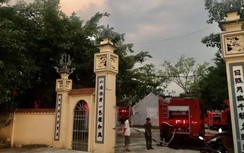 Hải Phòng: Đám cháy thiêu rụi hậu cung đình làng Quỳnh Cư