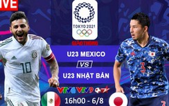 Link xem trực tiếp U23 Mexico vs U23 Nhật Bản 16h ngày 6/8, Olympic 2021