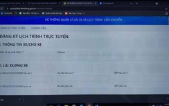 Áp dụng phần mềm quản lý, lái xe hết vượt chốt kiểm dịch vào Lâm Đồng