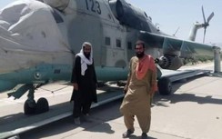 Taliban tung video khoe chiếm được cả trực thăng Mi-35 ở Afghanistan