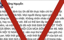 Phạt chủ tài khoản Facebook Hằng Nguyễn vì đăng tin gây ảnh hưởng xấu