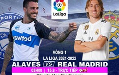 Nhận định, dự đoán kết quả Alaves vs Real Madrid, vòng 1 La Liga