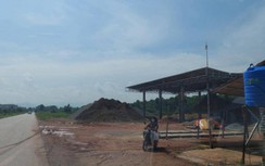 Doanh nghiệp xây cây xăng sai phép, tự ý đấu nối vào QL37 tại Bắc Giang