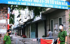 Hà Nội: Quận Tây Hồ tạm phong tỏa khu dân cư hơn 4.000 dân có ca Covid-19